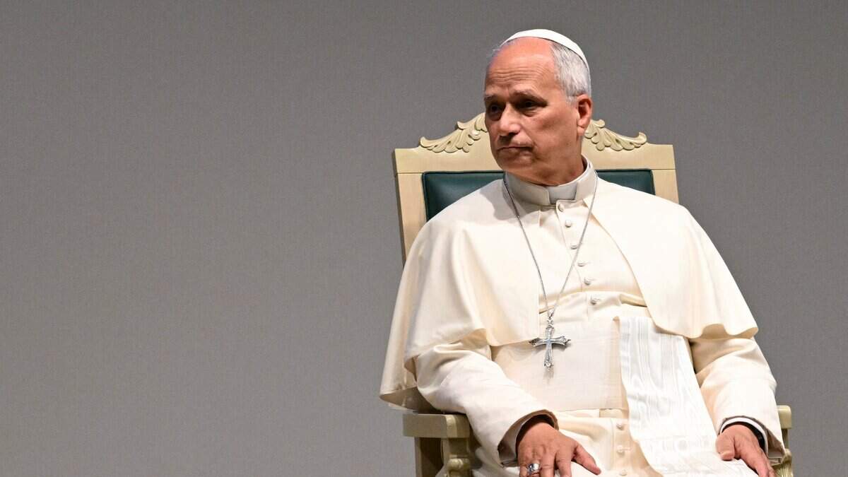 
El papa León XIV realiza una visita a la sede del Programa Mundial de Alimentos (PMA) en Roma, el 22 de junio de 2026.