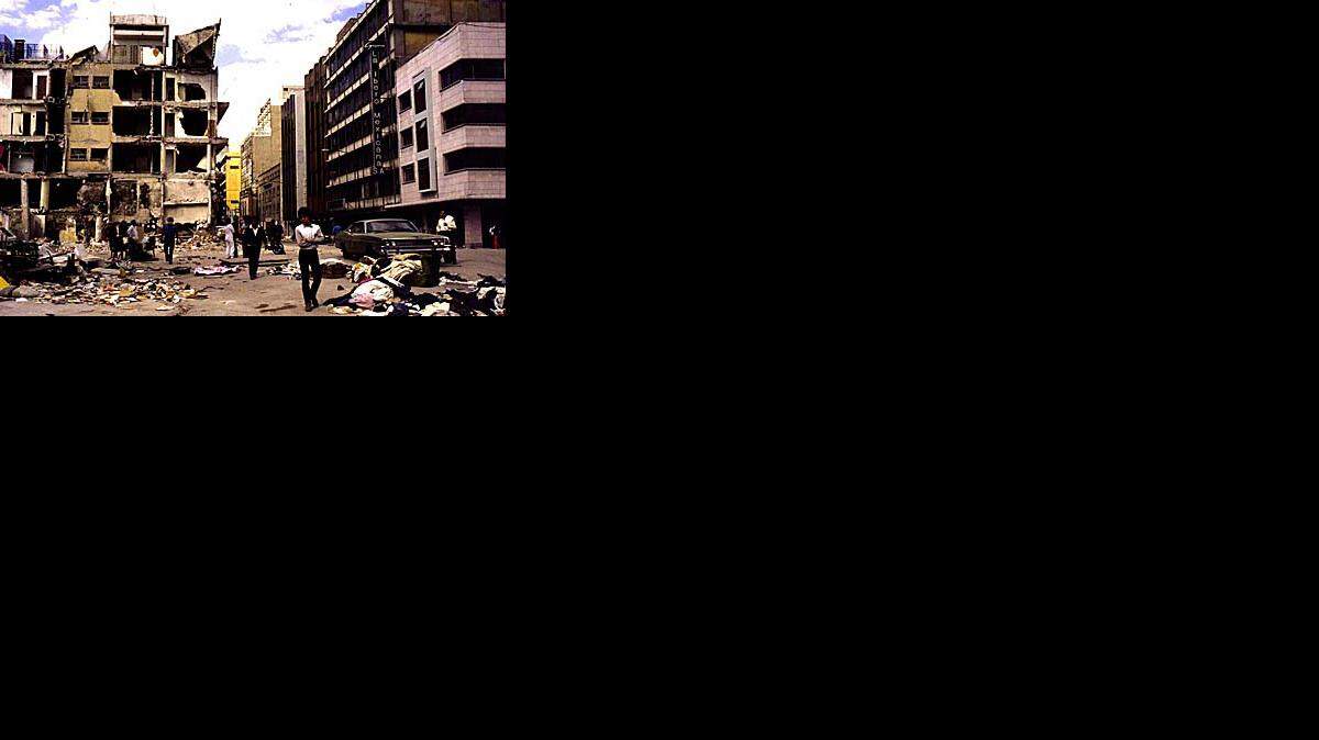 El terremoto de 1985 derrumbó los edificios como si fueran de arena. 