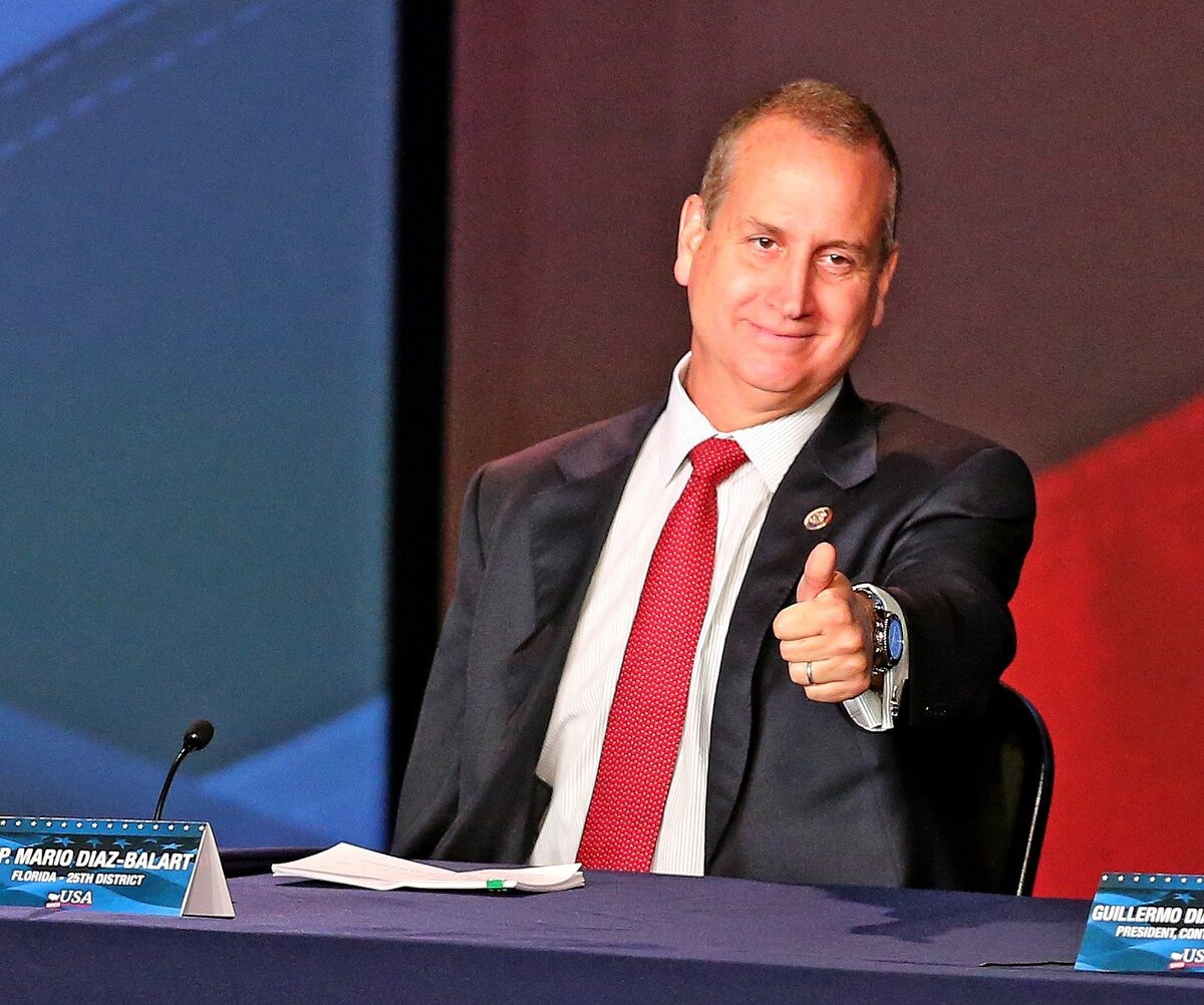 El representante federal miamense Mario Díaz-Balart.