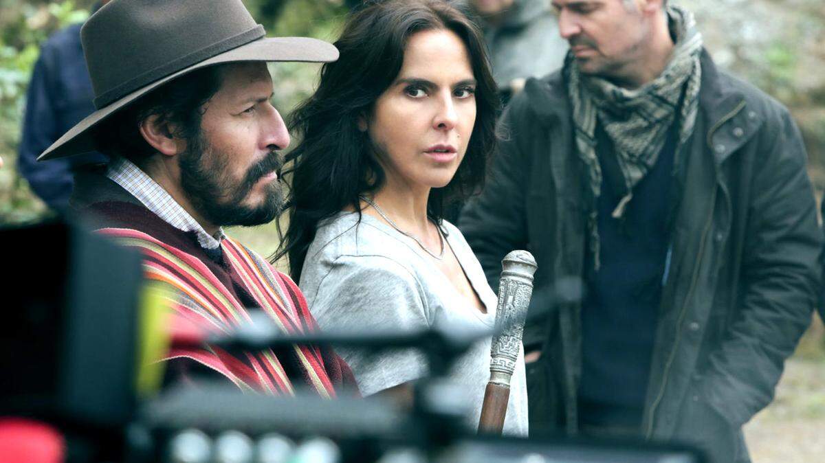 Kate del Castillo, Pêpê Rapazote y Jorge Hidalgo.