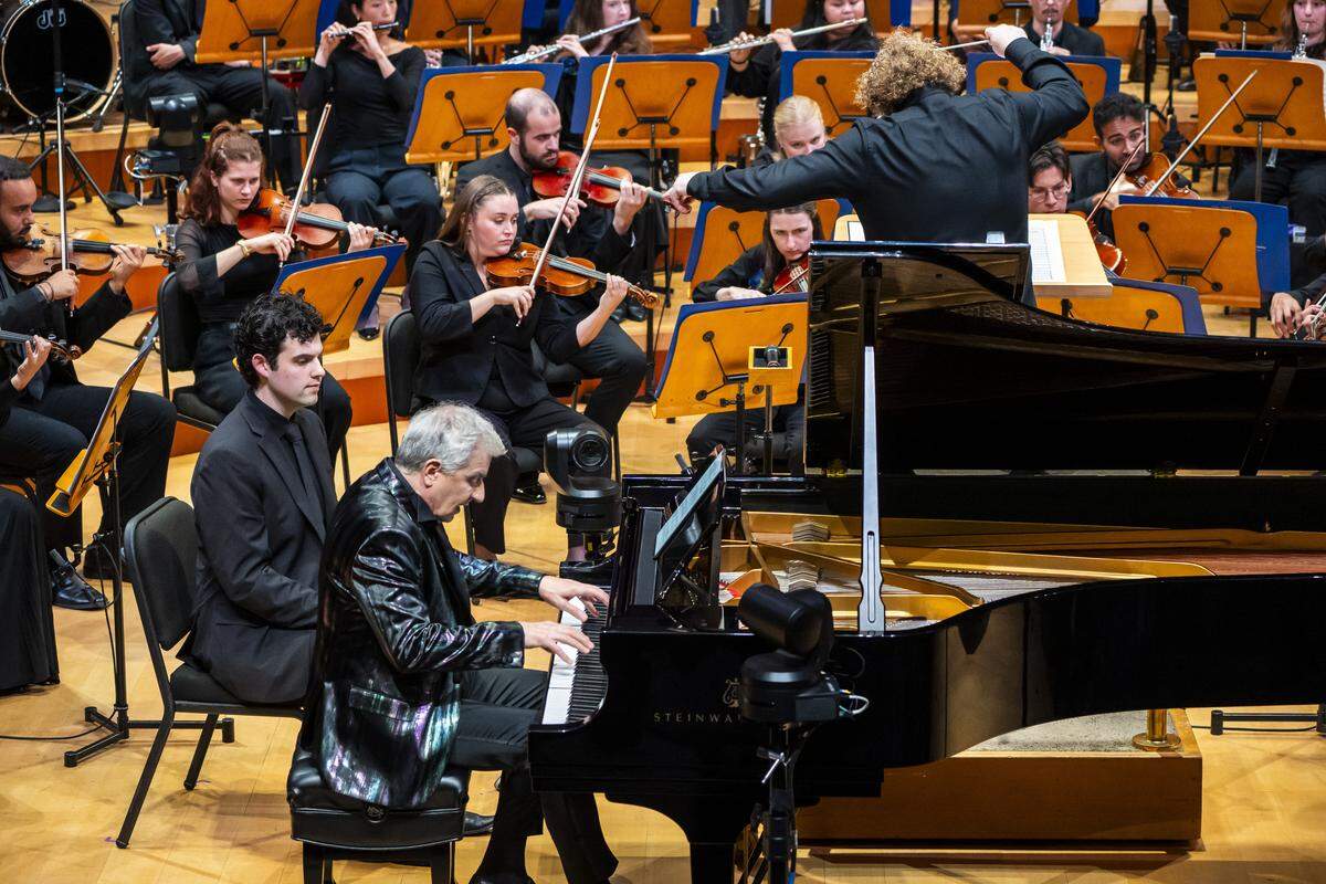 Jean-Yves Thibaudet y Stéphane Denève.