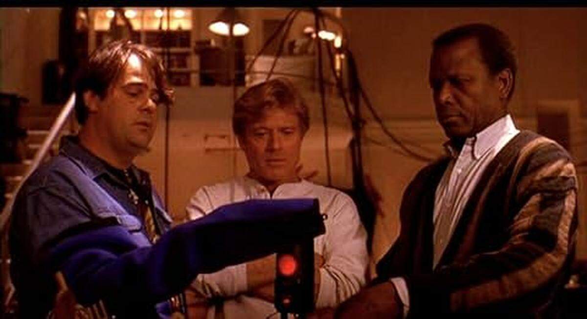 En Coral Gables Art Cinema 'Sneakers' (1992) del director Phil Alden Robinson con Robert Redford, Sidney Poitier, Dan Aykroyd y River Phoenix.