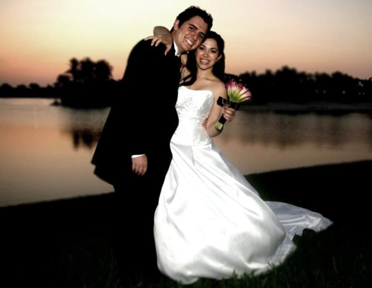 Santi y Laurita se casaron el 13 de mayo del 2006 en una casa club de Doral.