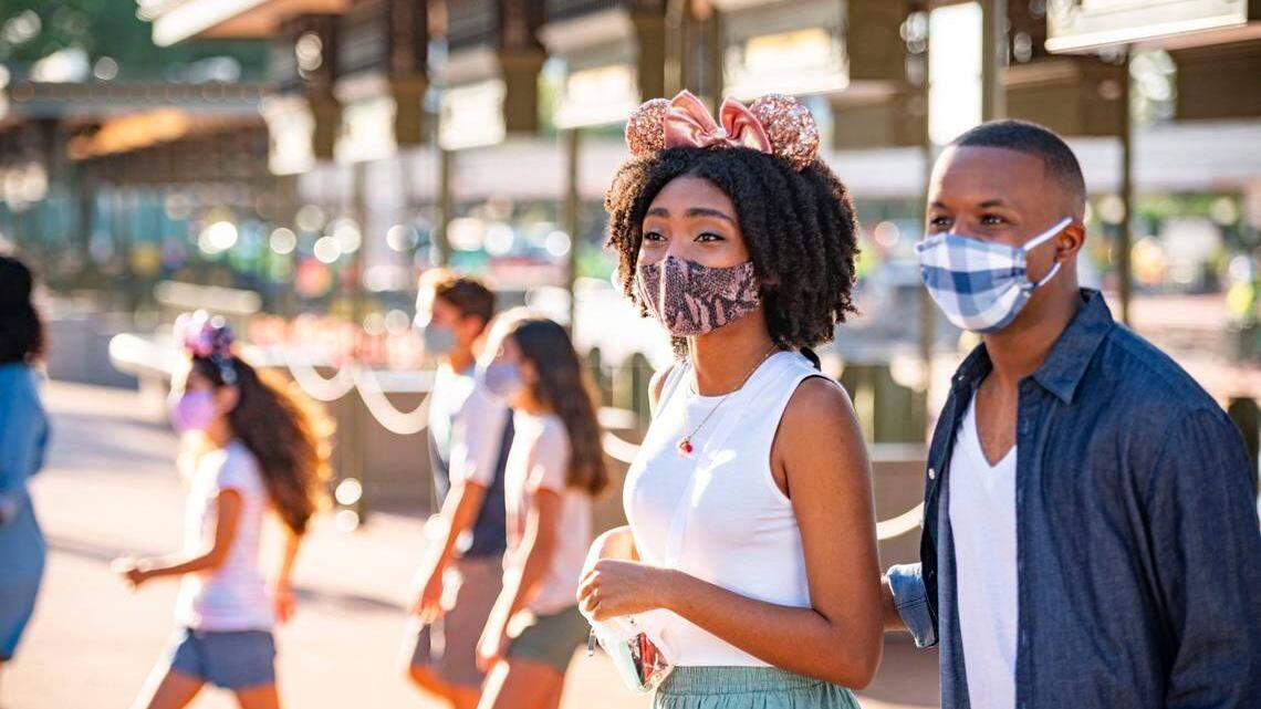 Guests at Disney World won’t need to mask up outside to take photos after park eases rules