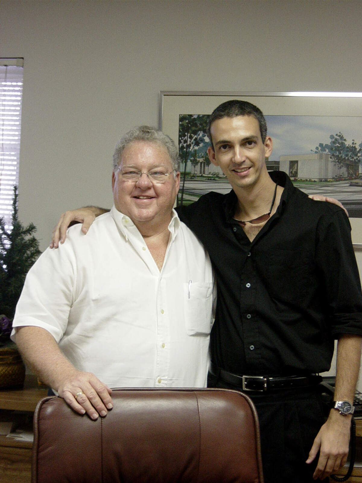 Los editores Juan Manuel Salvat y Fabio Murrieta.