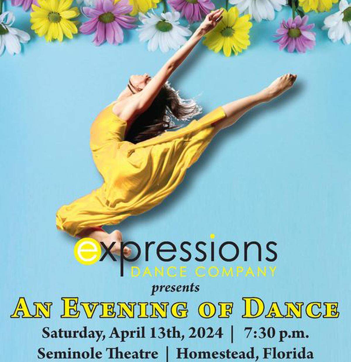 Expressions Dance Company presenta ‘An Evening of Dance’&nbsp; en el Seminole Teatre.