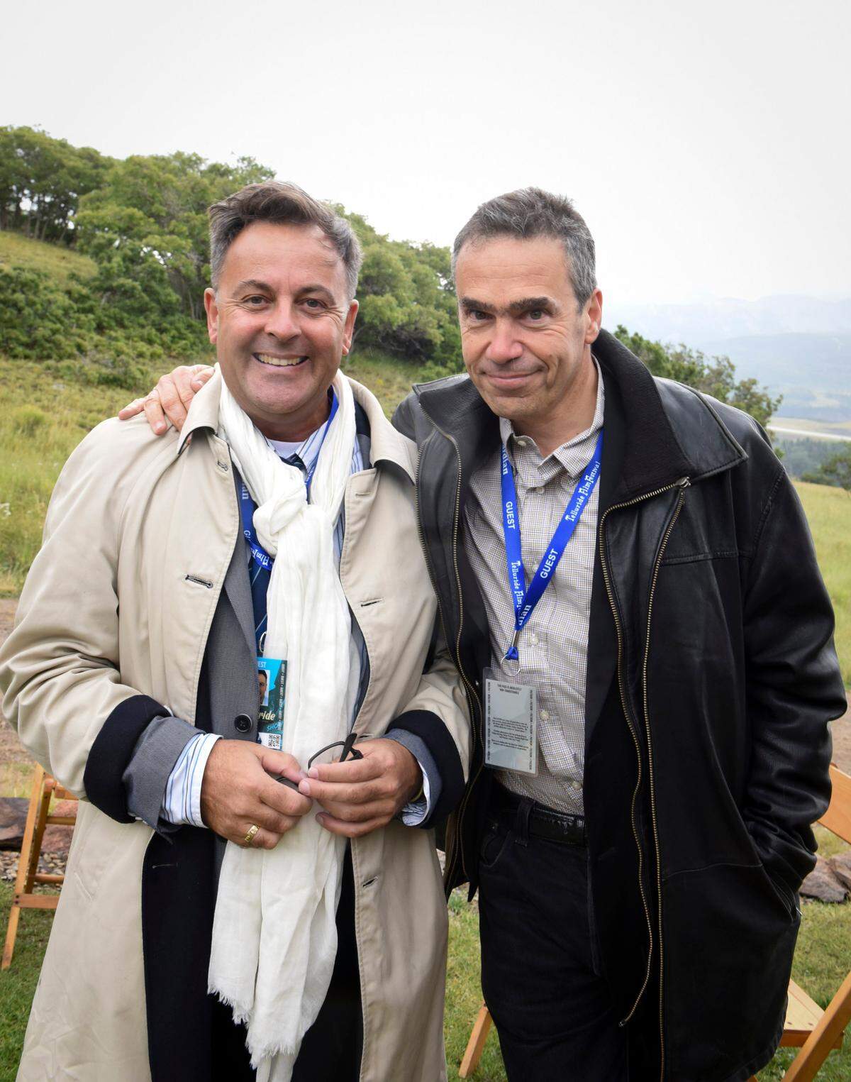 Los directores Serge Bromberg&nbsp;y Georges Mourier. 'Film the Living Record of our Memory', documental que retrata la labor y testimonio de archivistas audiovisuales, técnicos, y cineastas de diferentes lugares del mundo. En Coral Gables Art Cinema.