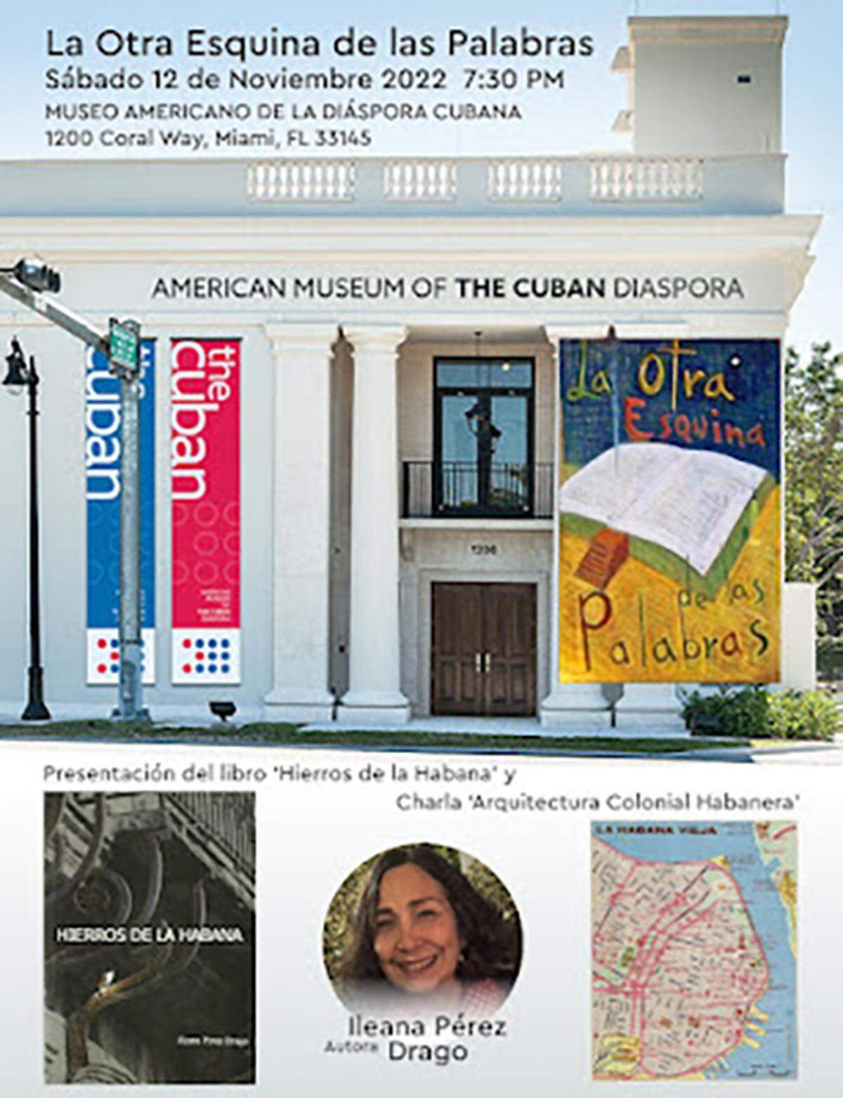 La otra esquina de las palabras presenta el libro&nbsp;“Hierros de La Habana” de Ileana Pérez Drago.