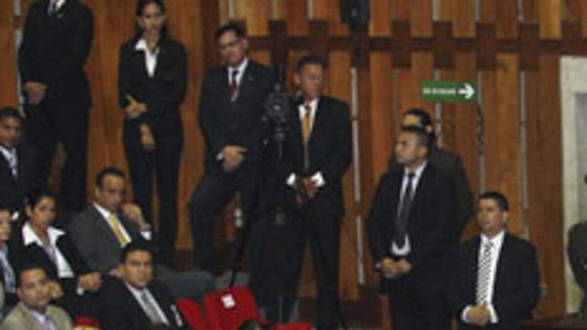 FOTO DE ARCHIVO -  El Tribunal Supremo de Justicia (TSJ) de Venezuela el jueves 23 de octubre del 2014, en la ciudad de Caracas durante el juicio al diputado opositor Juan Carlos Caldera.