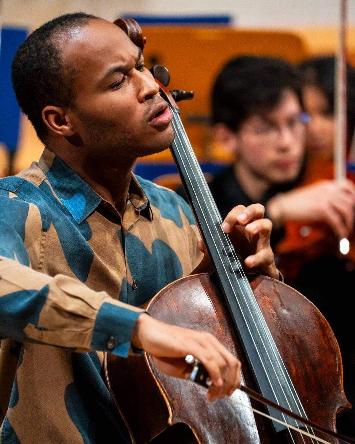 El chelista Sheku Kanneh-Mason.