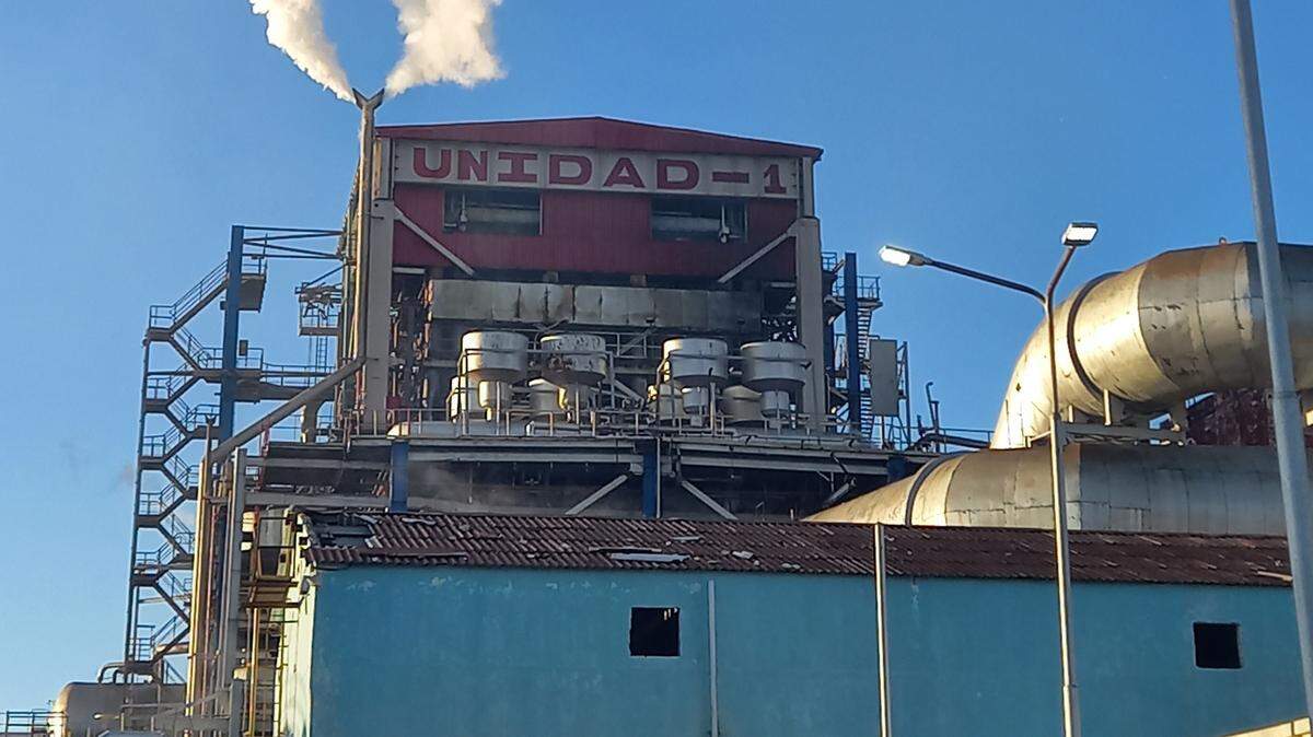 La unidad 1 de la central termoeléctrica Lidio Ramón Pérez (Felton), en Holguín, Cuba.