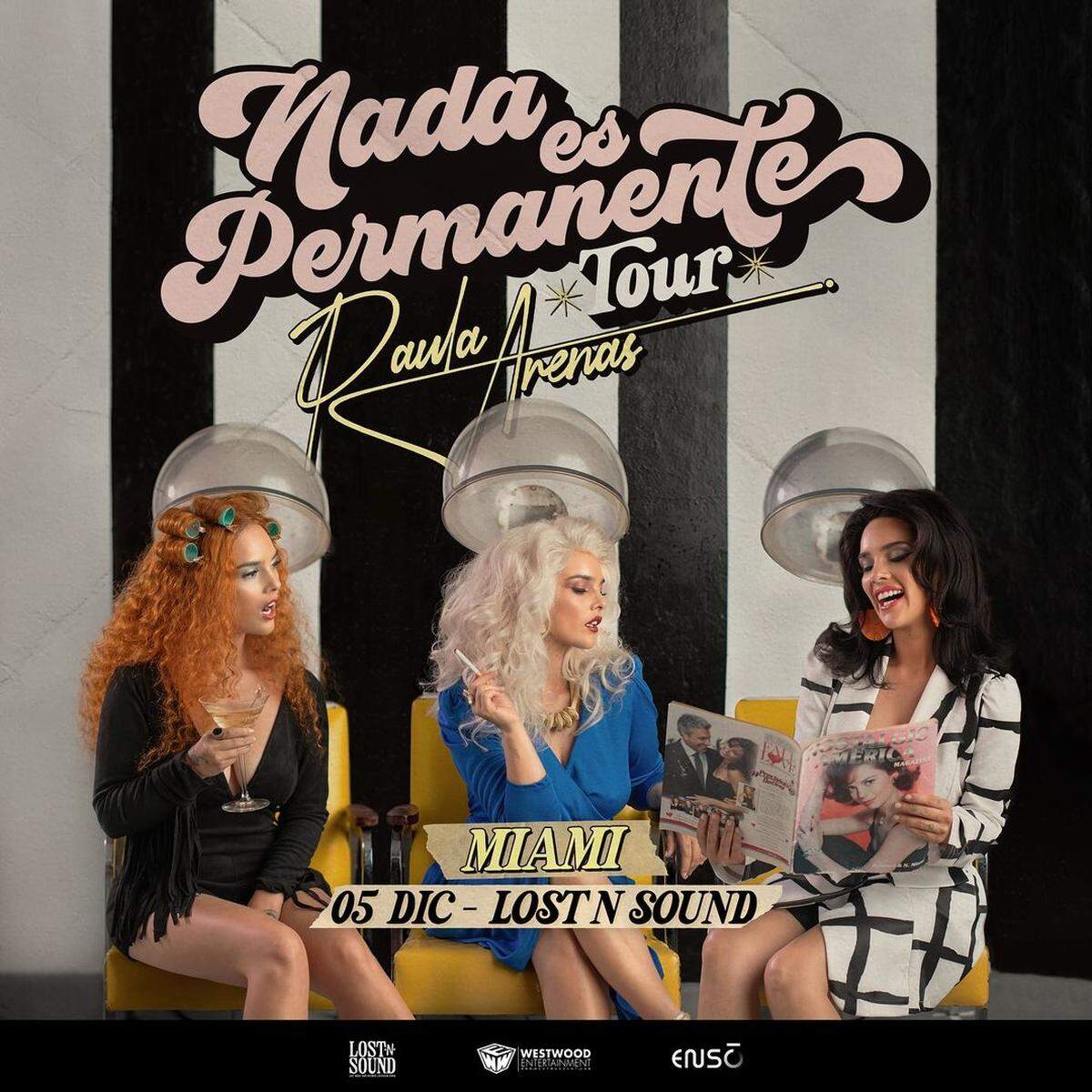 Paula Arenas se presentará en Miami como parte de su gira “Nada es Permanente” en Lost N Sound.