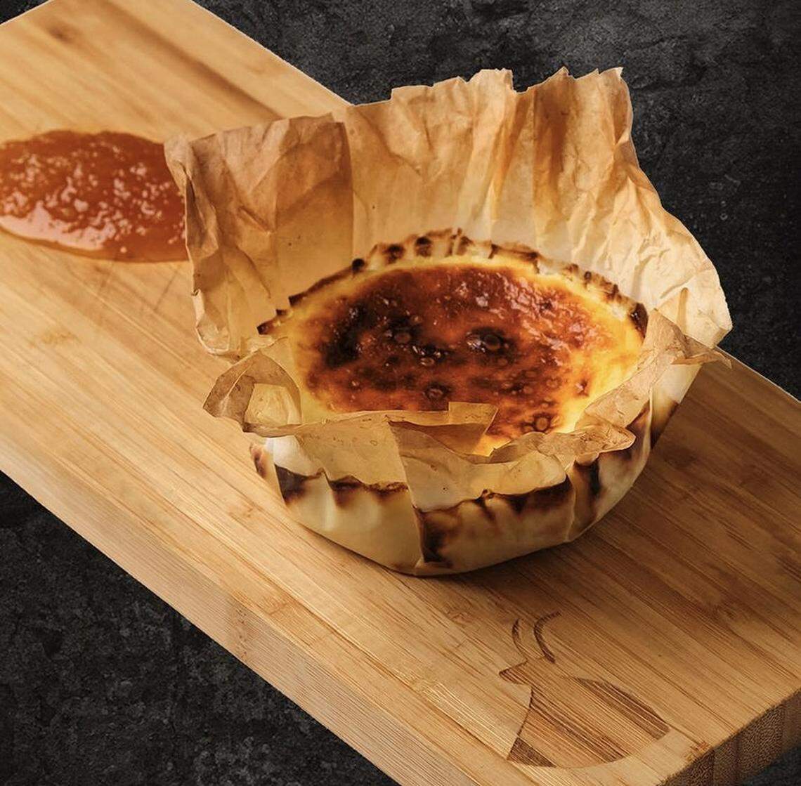 Tarta de queso de Carnicero Steakhouse.