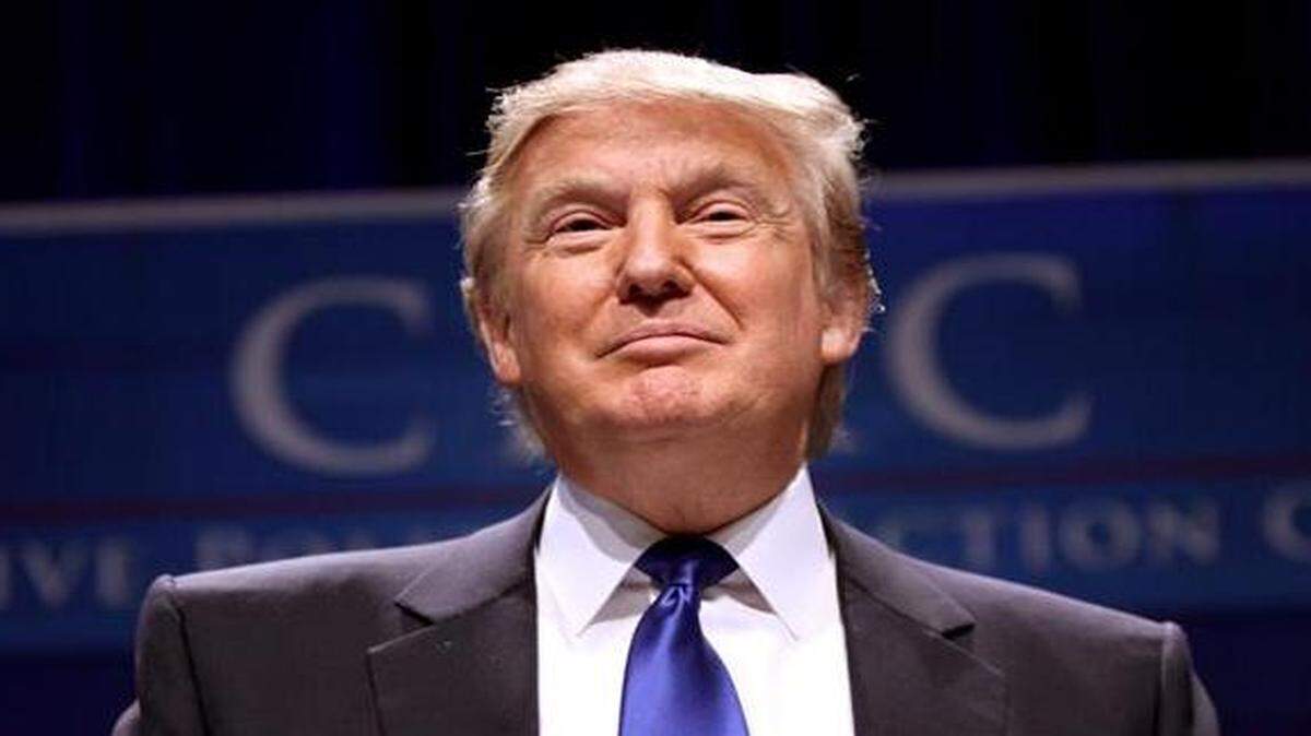 El magnate y precandidato republicano Donald Trump. 