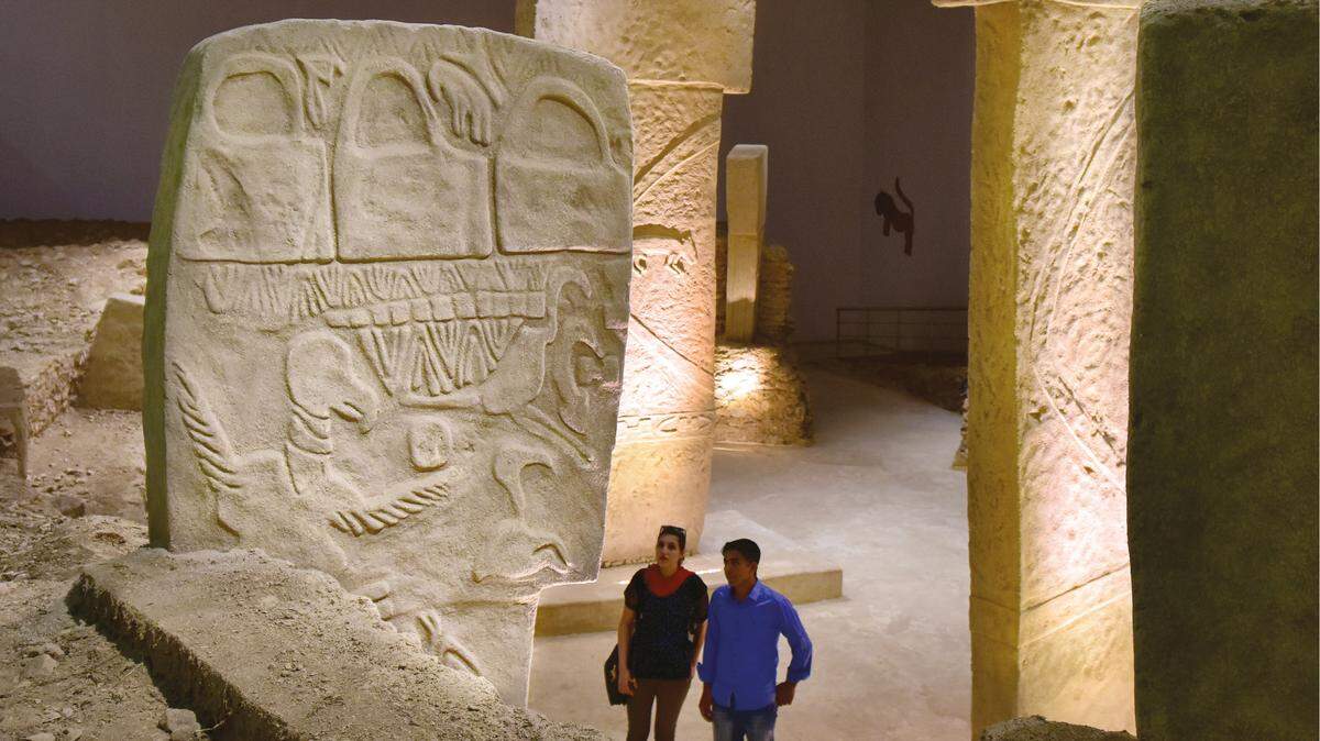 Museo de Göbekli Tepe en Sanliurfa.