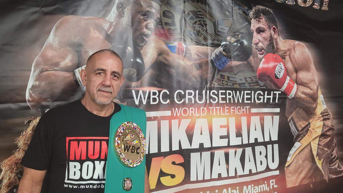 El profesor Pedro Díaz fue el artífice principal del triunfo de Noel Mikaelian para hacerse campeón del CMB.