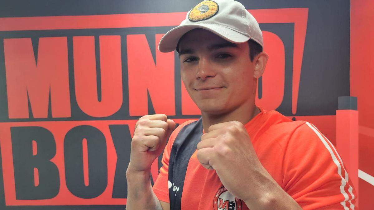ALEX MILER, una de las jóvenes figuras que puede ser vista en la velada de febrero en Miami.