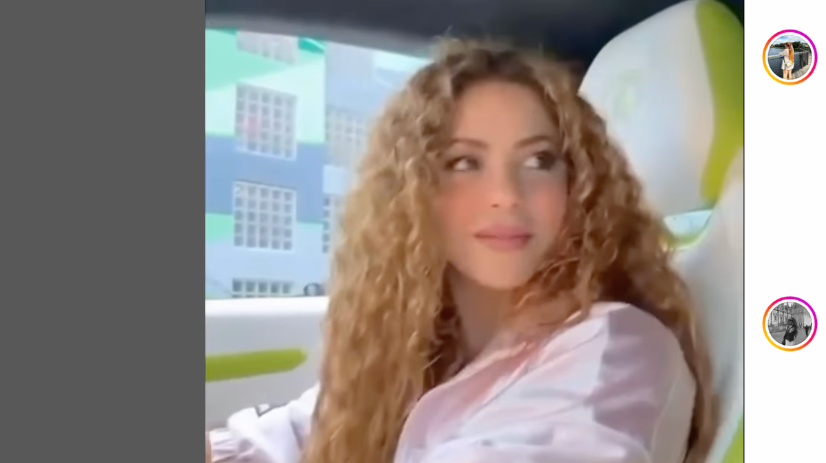 Shakira/Captura de pantalla/Instagram