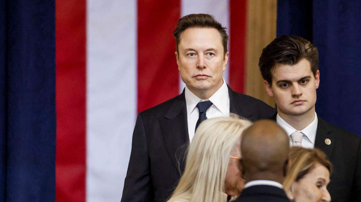 
El empresario Elon Musk llega para asistir a la investidura de Donald Trump como el próximo presidente de los Estados Unidos, en el Capitolio de los Estados Unidos en Washington, DC, EE. UU., el 20 de enero de 2025. 