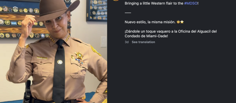 La jefa de la Policía de Miami-Dade apuesta por los sombreros vaqueros y compra 1,000. ¿Cuánto cuestan?