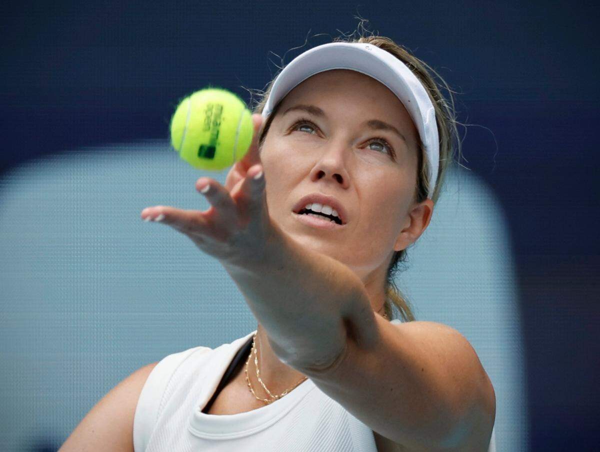 La estadounidense Danielle Collins superó el miércoles 6-3, 6-2 a la francesa Caroline García y pasó a las semifinales del Miami Open.