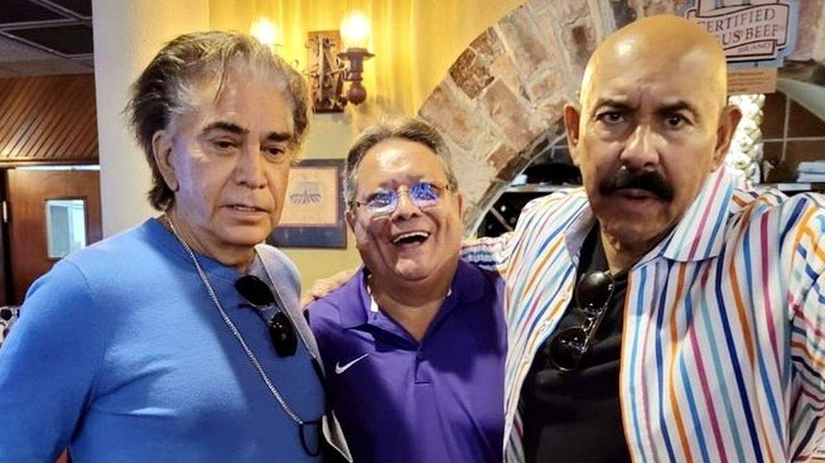 José Luis Rodríguez, ‘El Puma’, Oswaldo Muñoz y Oscar D’León.
