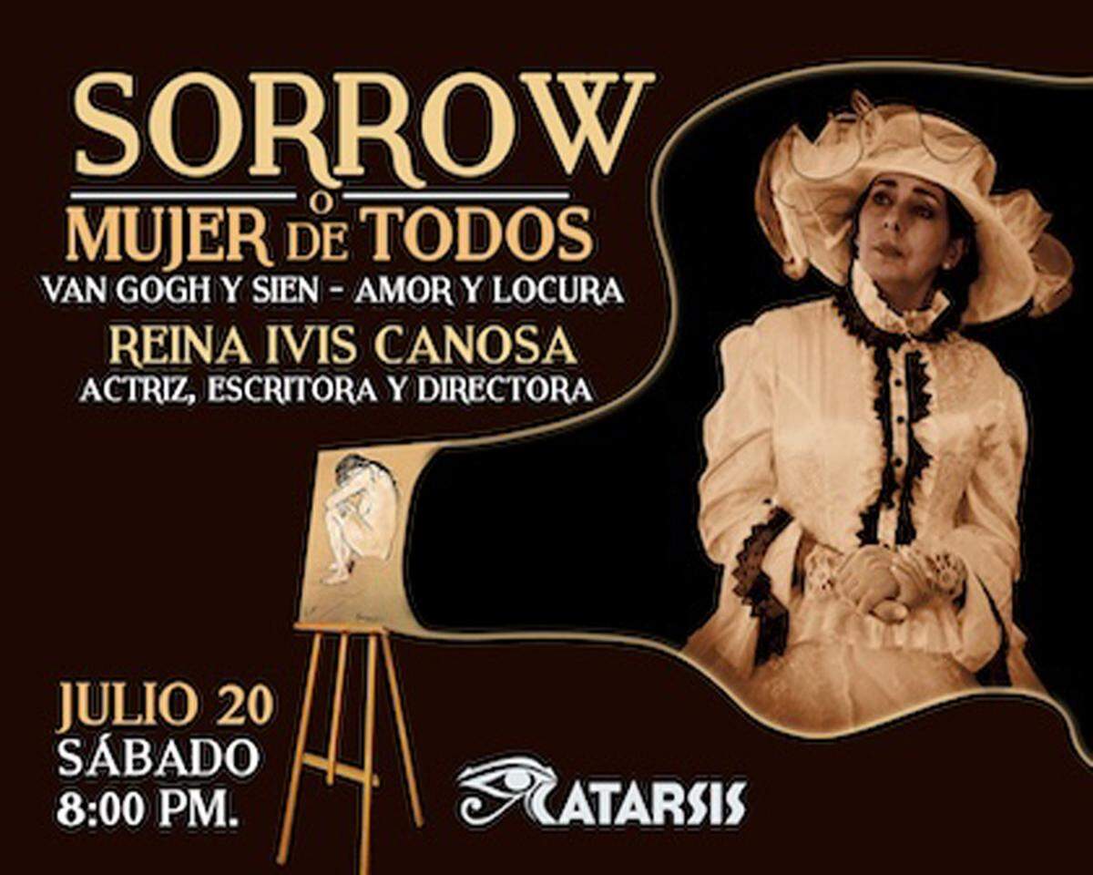 Teatro&nbsp;&nbsp;“Sorrow o mujer de todos” en el Teatro Trail.