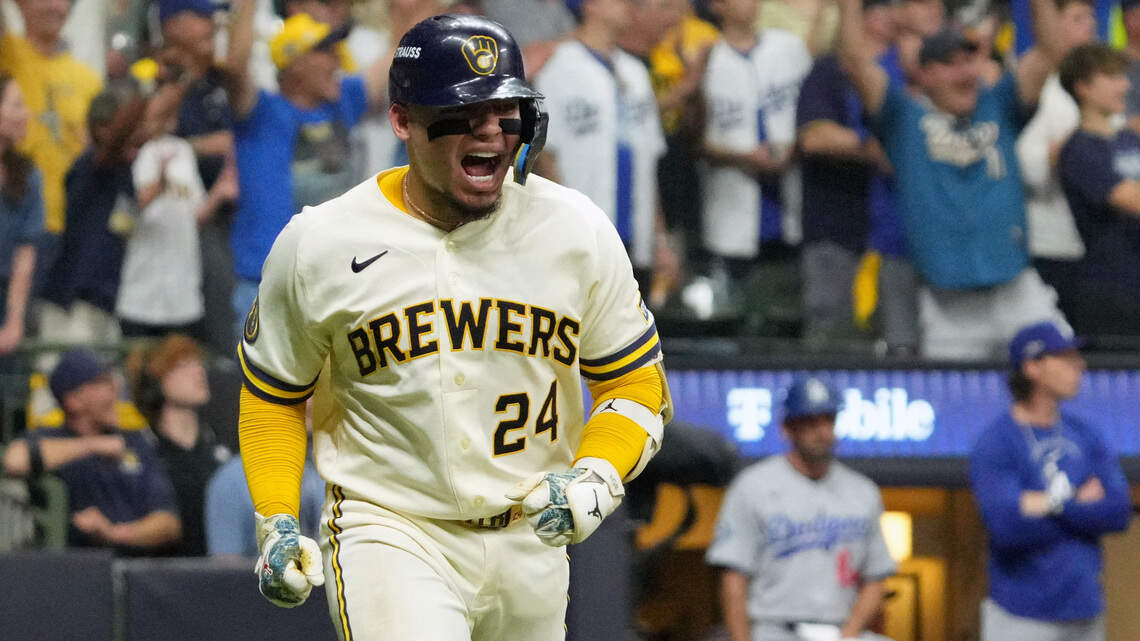 Venezolano Contreras se roba el protagonismo y los Cerveceros vuelven a tumbar a los Dodgers