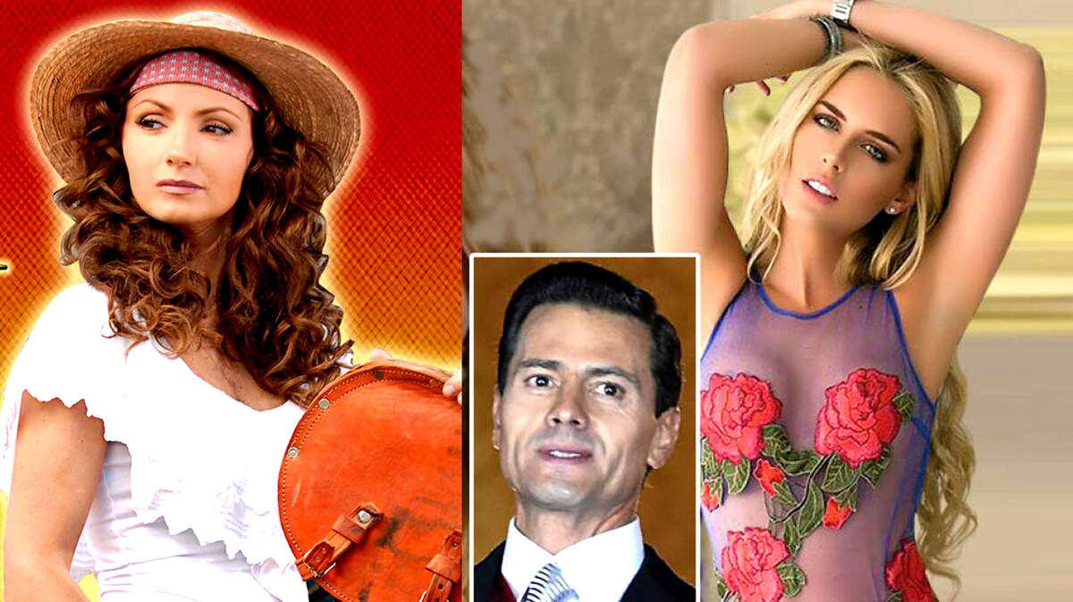 Angélica Rivera, Enrique Peña Nieto y Tania Ruiz.