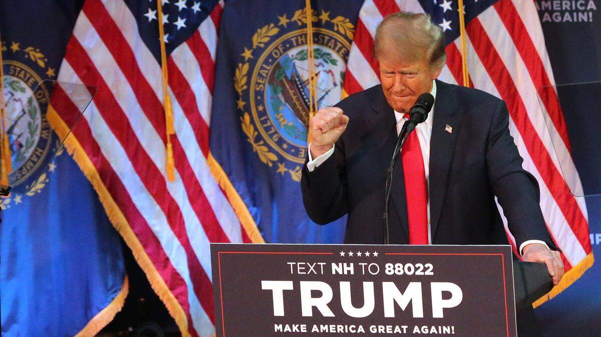 El exmandatario de Estados Unidos Donald Trump (2017-2021) celebró este martes su victoria sobre la exembajadora estadounidense ante la ONU Nikki Haley en las primarias de Nuevo Hampshire y se proyectó ya como el candidato elegido de cara a las elecciones de noviembre.