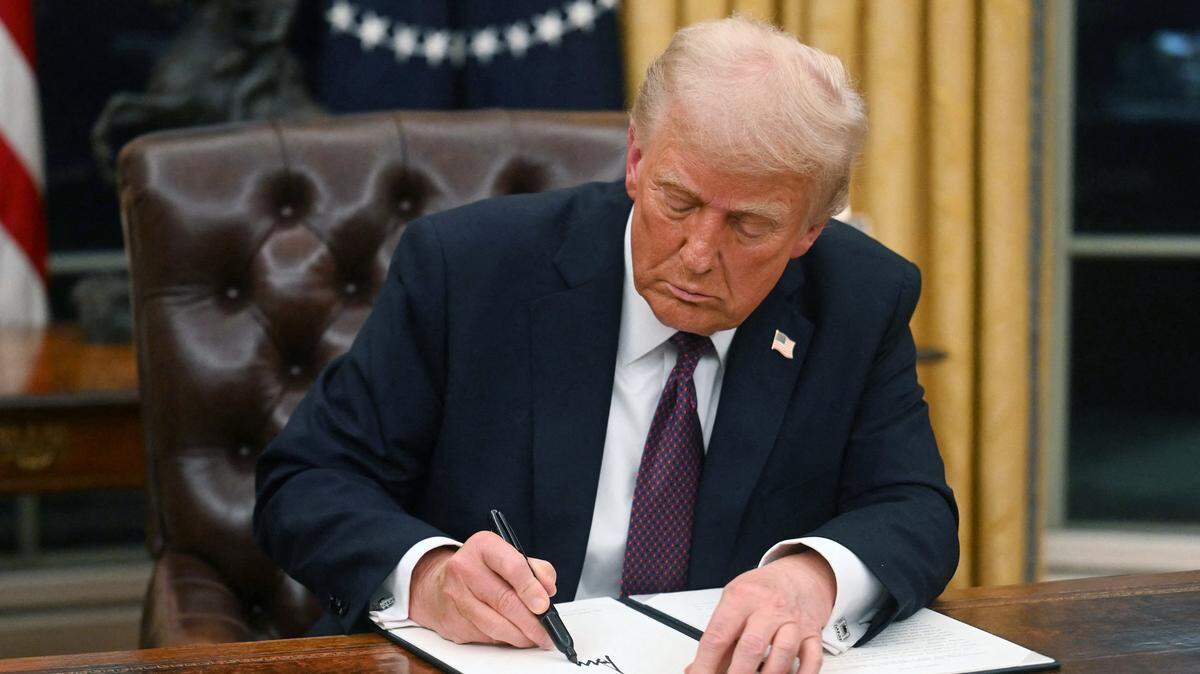 Foto de archivo. El presidente Donald Trump llevó este jueves ante la Corte Suprema su polémica propuesta para poner fin a la ciudadanía por nacimiento en Estados Unidos.