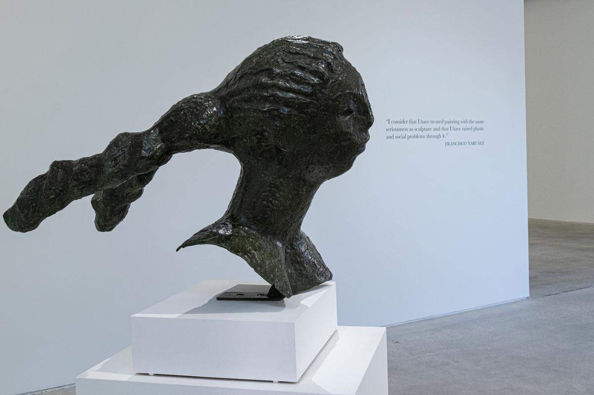 Escultura de Francisco Narváez en Ascaso Gallery, Miami.