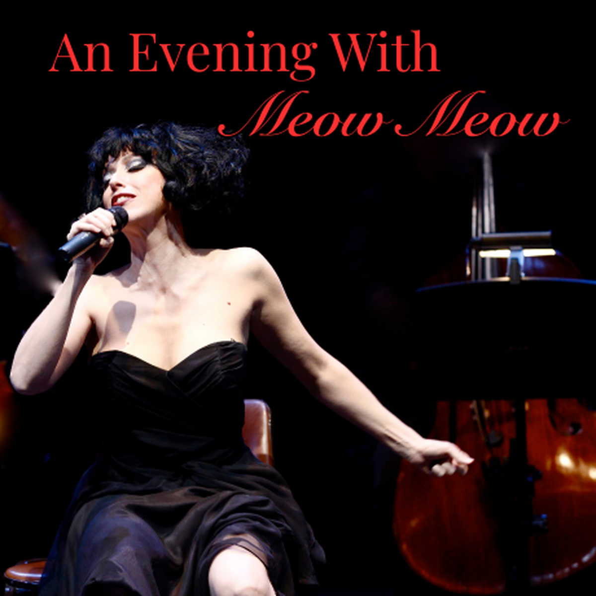 Una velada con Meow Meow en el Moss Cultural Arts Center.