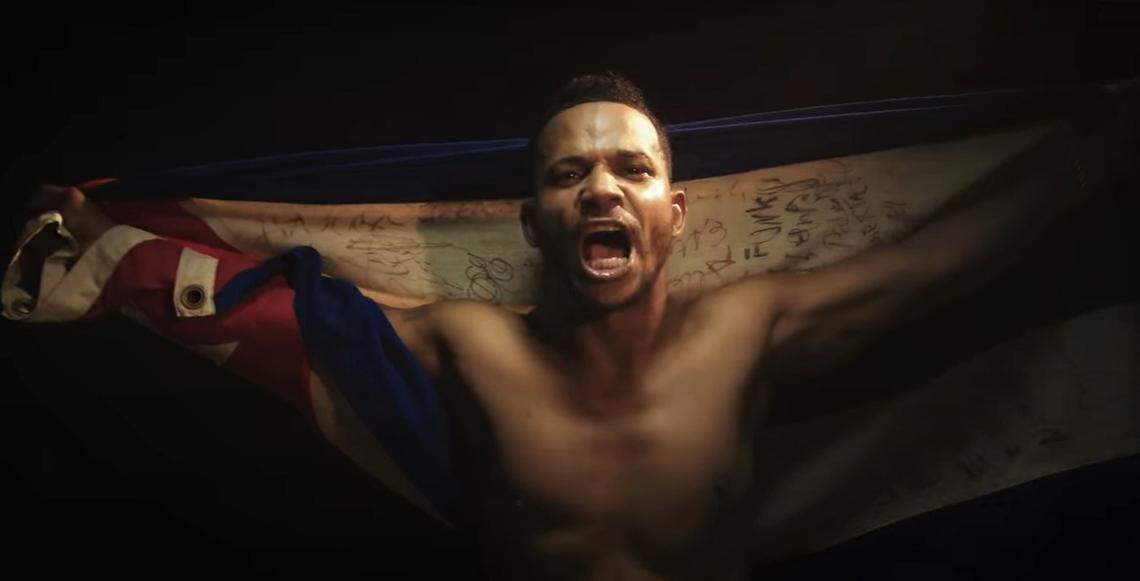 Cuban rapper Maykel Osorbo, one of the performers of the viral hit 'Patria y Vida.'