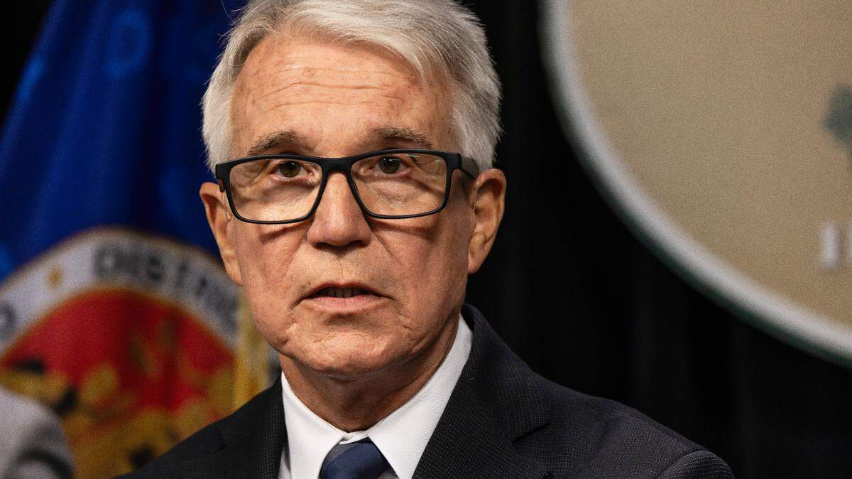George Gascón, Fiscal del Condado de Los Angeles, en una foto de archivo del 25 de mayo de 2024.