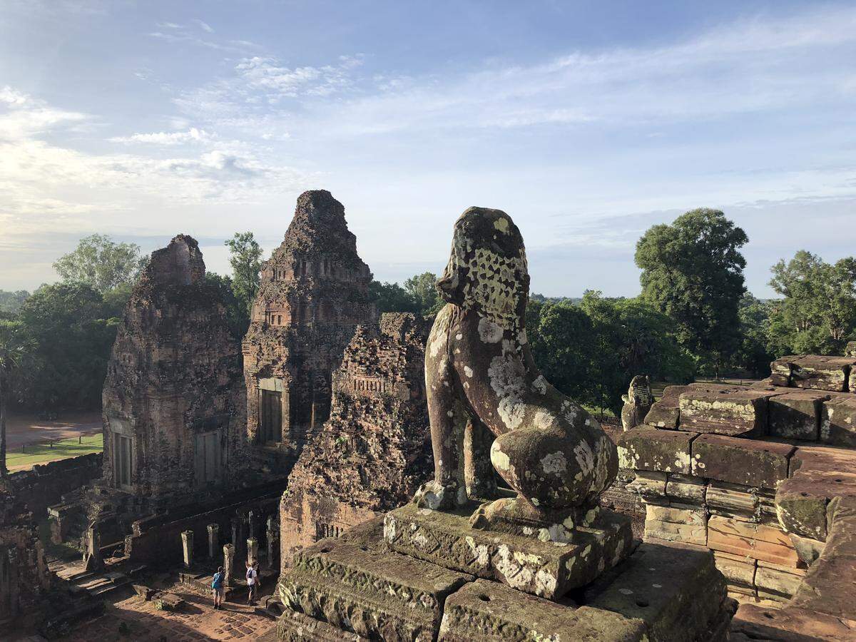 Templo Pre Rup-Angkor considerado el monumento religioso más grande del mundo.