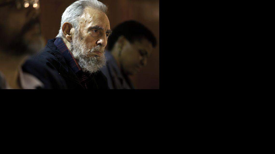 Fidel Castro en una foto de archivo del 2012. AP