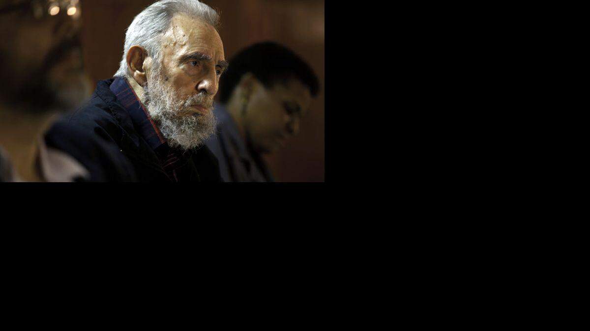 Fidel Castro en una foto de archivo del 2012. AP