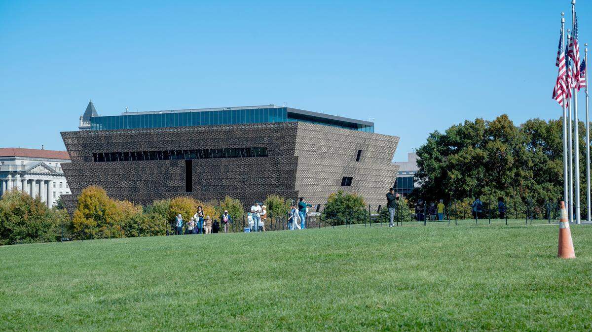 El Museo Nacional de la Historia y la Cultura Afroamericana en Washington DC.
