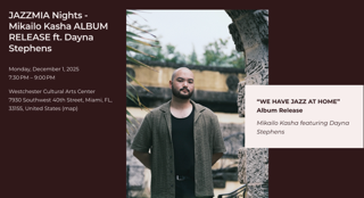 Estreno de disco con Mikailo Kasha + Dayna Stephens en JazzMIA.