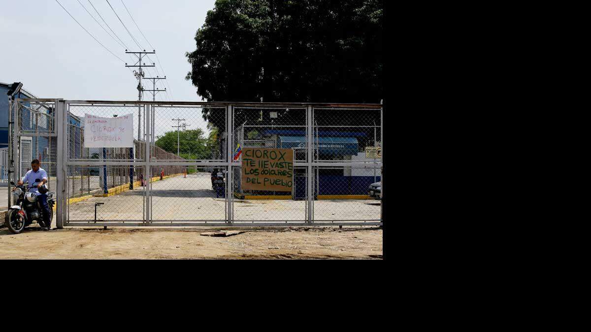 The Clorox Company informó en su sede en Oakland que abandonaba Venezuela por las “restricciones operativas” impuestas por el Gobierno de Maduro, la “incertidumbre económica” y las “interrupciones de suministros” en el país suramericano.