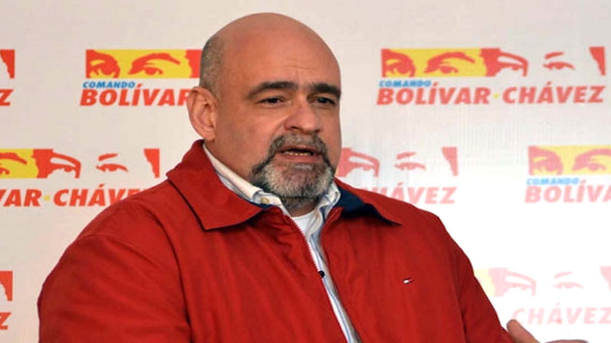 El gobernador chavista de Carabobo, Francisco Ameliac. 