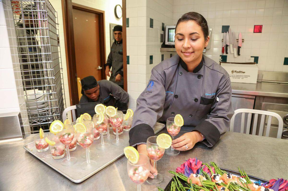 Basic Culinary Skills Training Completion Ceremony at Wolfson Campus, Oct. 1, 2015.