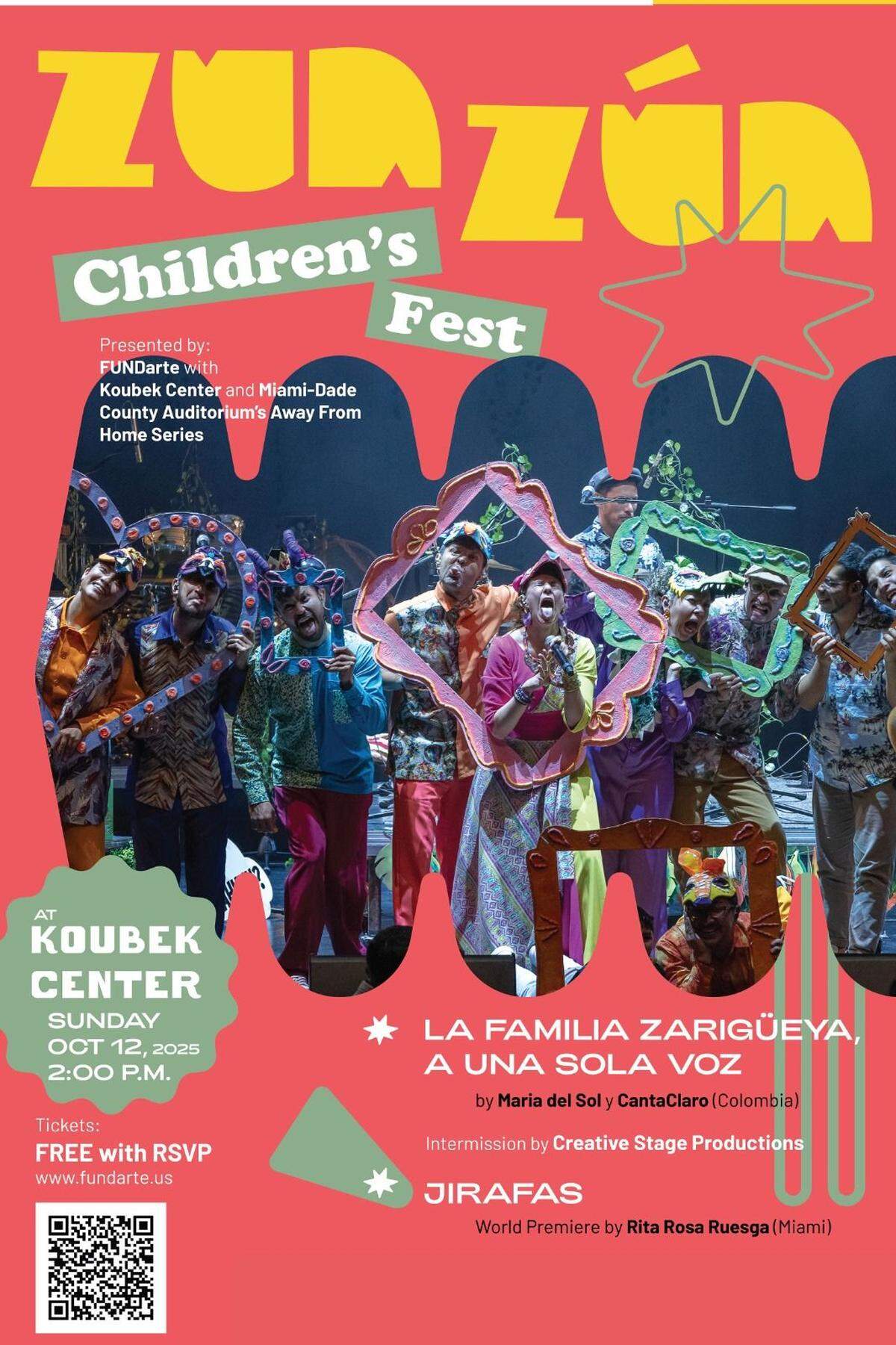 Poster promocional de&nbsp;ZunZún&nbsp;Children’s Fest.
