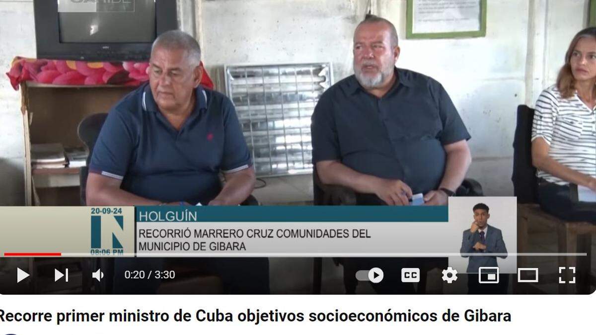 Durante una reunión, el vicepresidente de Cuba, Manuel Marrero, criticó el burocratismo y la “chapucería” de “algunos” dirigentes comunistas.