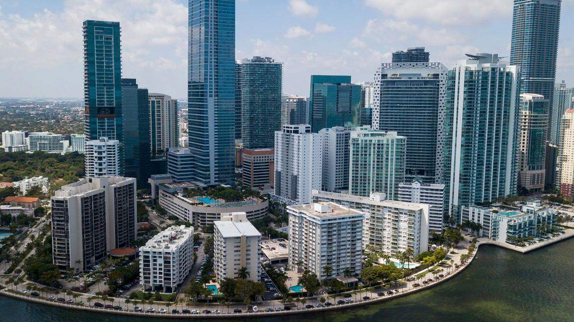 Downtown Miami’s Brickell area is a magnet for urban condo dwellers.
