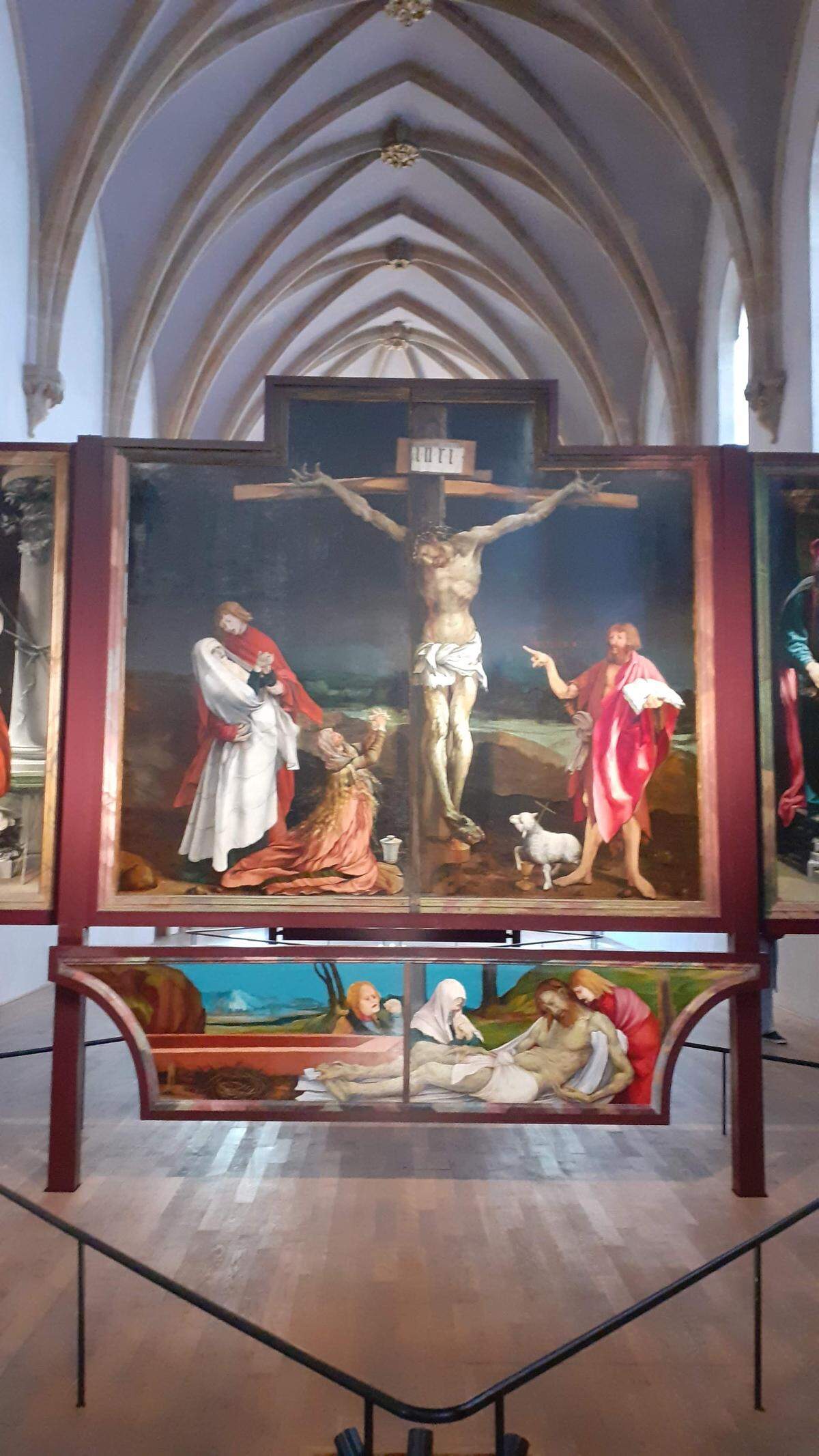 El retablo de Matthias Grunewald.
