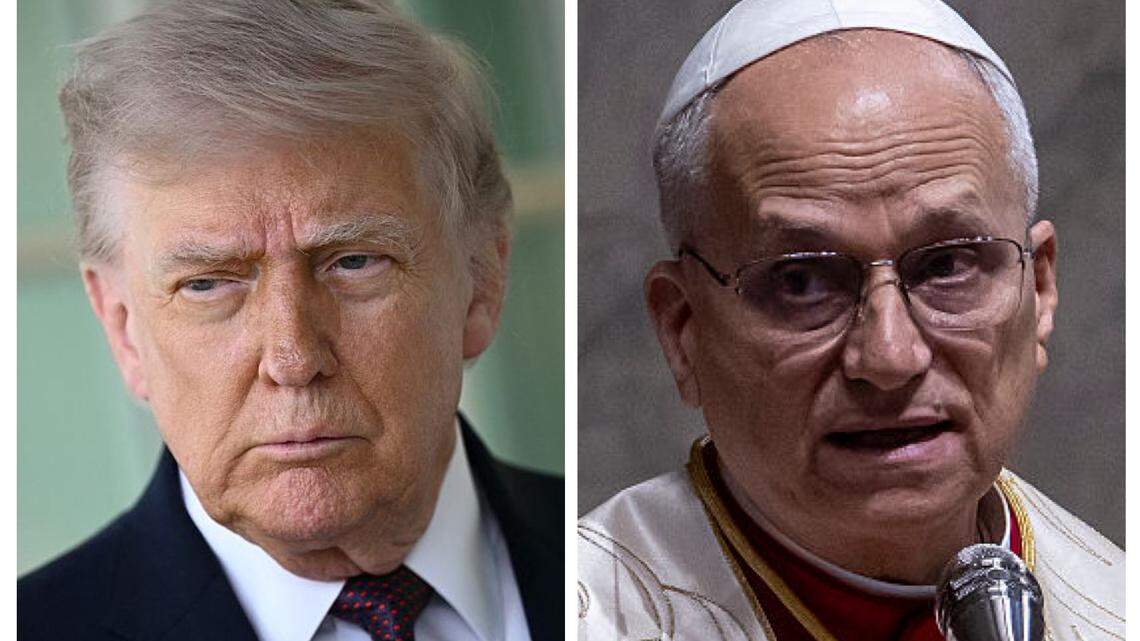 El presidente de Estados Unidos, Donald Trump, desató una polémica el lunes 13 de abril de 2026 en la comunidad católica por las duras críticas sin precedente al papa León XIV.