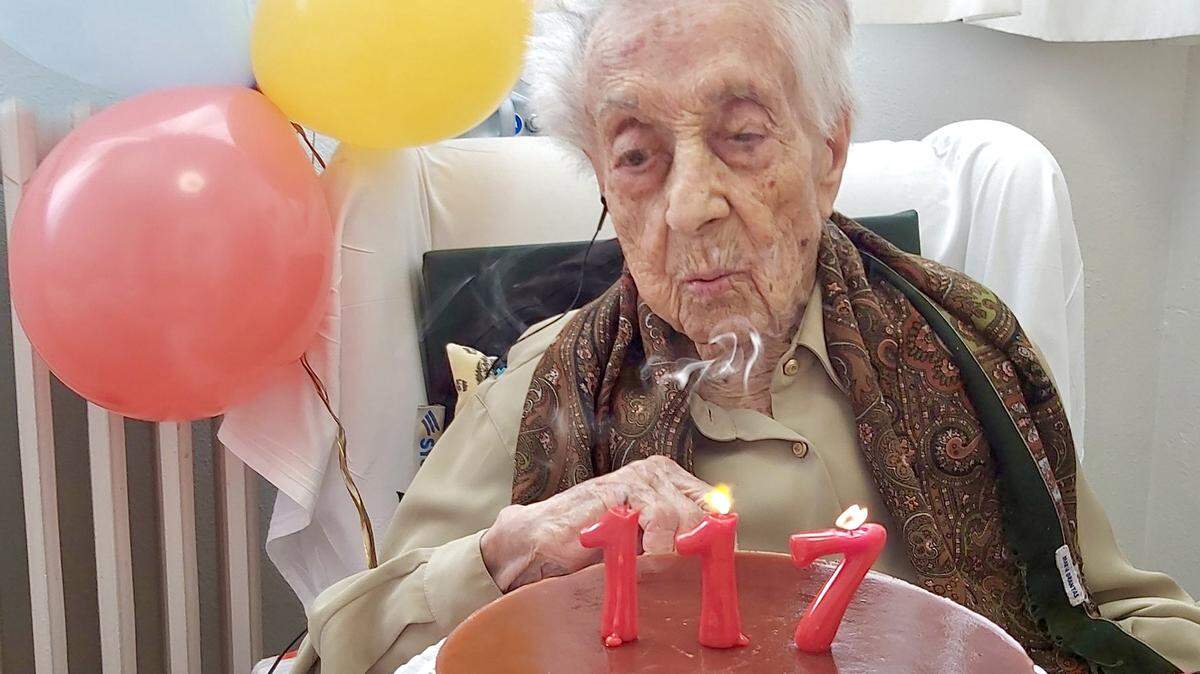 María Branyas Morera, una mujer que falleció a los 117 años, pero cuyo ADN reveló que su edad biológica era 23 años inferior a la cronológica.
