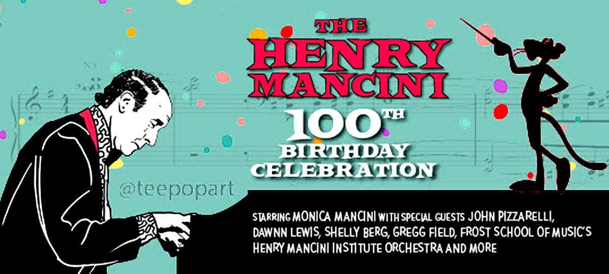 Celebración del centenario de Henry Mancini en el Adrienne Asht Center.